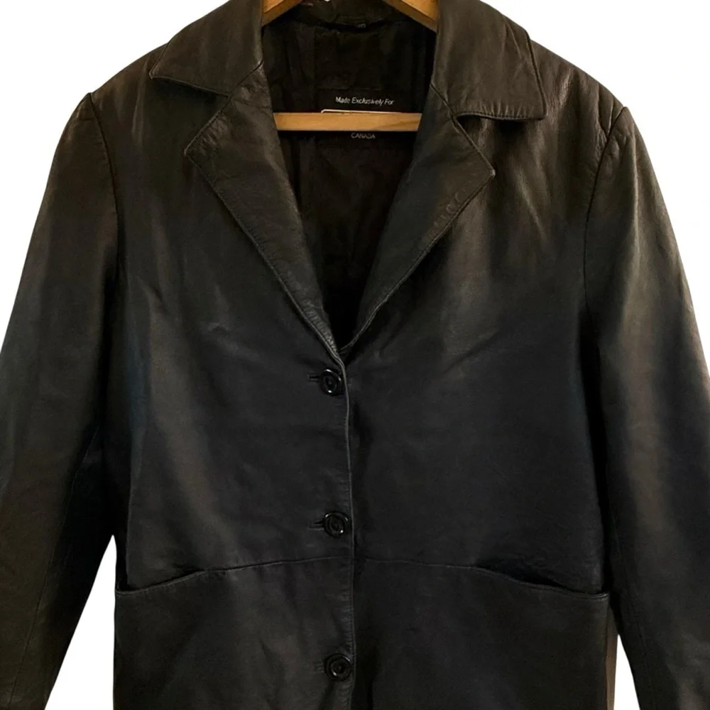 Boutique of Leathers Jacket Women XL Y2k. Soft Leather. Great preowned condition